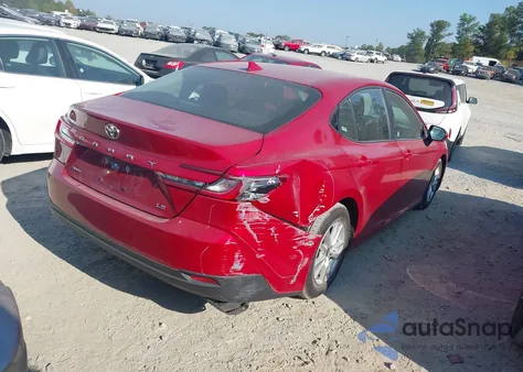 2025 Toyota Camry Le из США, поврежденный, VIN 4T1DAACK3SU113739